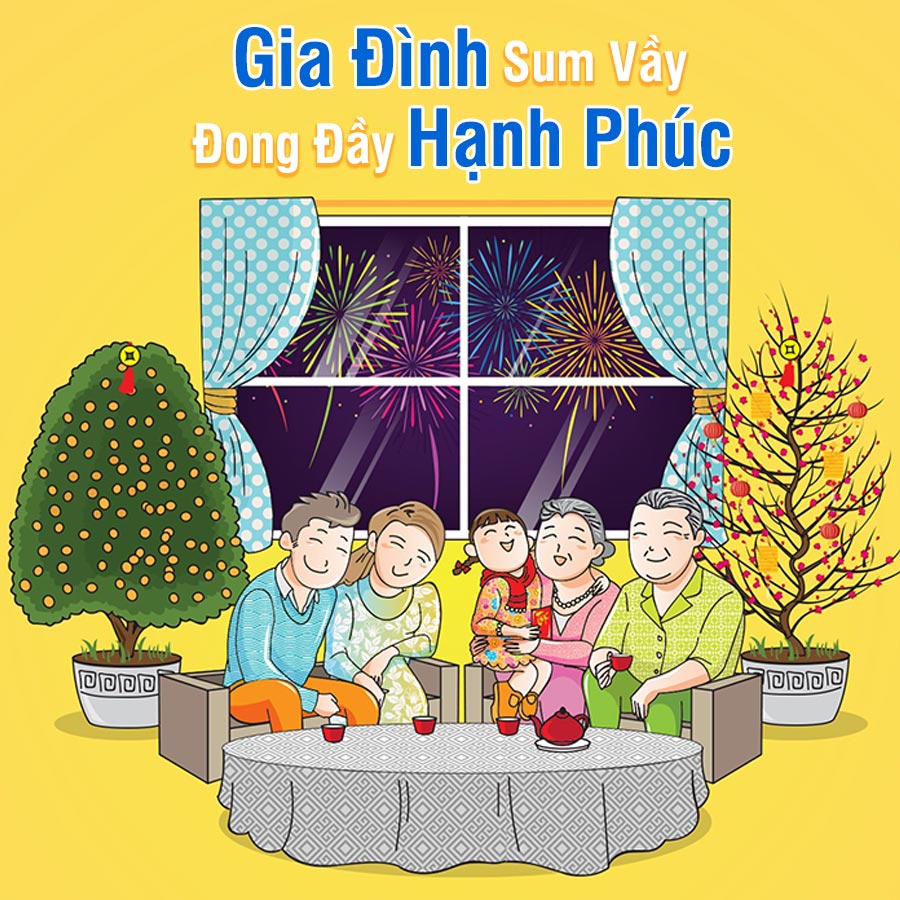 Bữa Tiệc Sum Họp Gia Đình Cuối Năm Cùng Quá Ngon - Nhà Hàng Quá Ngon